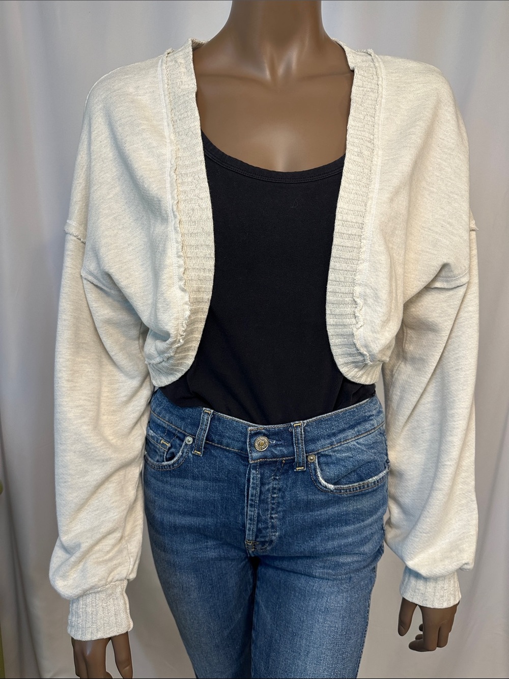 Project Social T Nieves Seamed Shrug